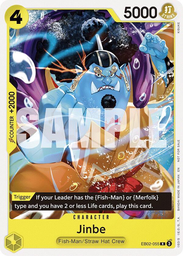 Jinbe (Tournament Pack 2025 Vol. 3) [One Piece Promotion Cards] (ONLINE ORDER ONLY)