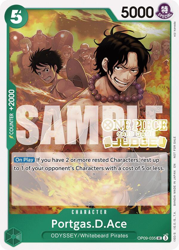 Portgas.D.Ace (Judge Pack Vol. 6) [One Piece Promotion Cards] (ONLINE ORDER ONLY)