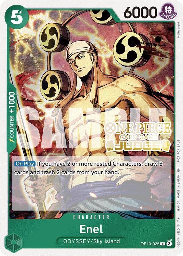 Enel (Judge Pack Vol. 6) [One Piece Promotion Cards] (ONLINE ORDER ONLY)