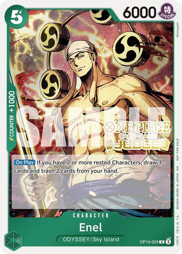 Enel (Judge Pack Vol. 6) [One Piece Promotion Cards] (ONLINE ORDER ONLY)