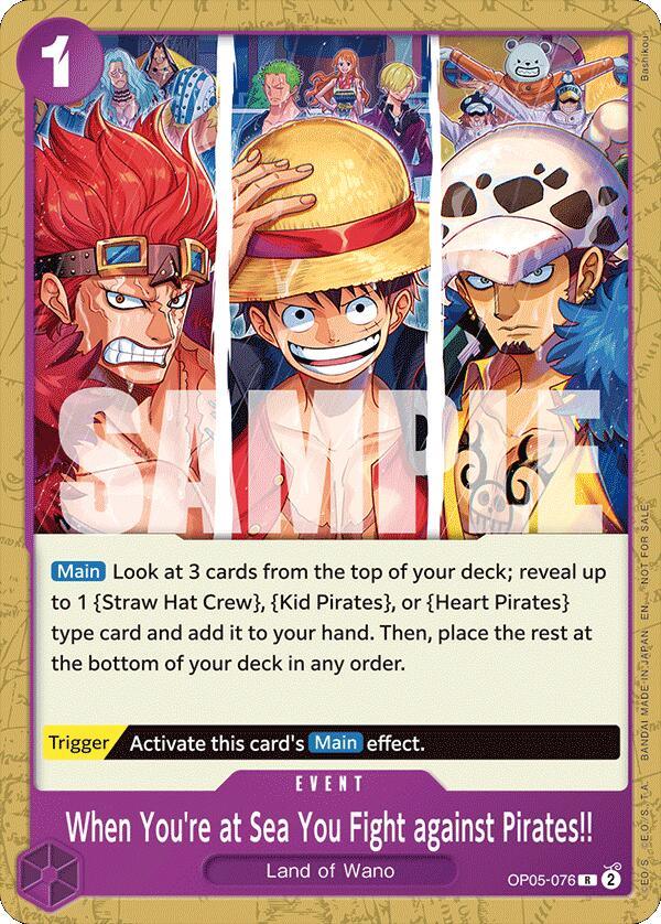 When You're at Sea You Fight against Pirates!! (2025 Pirates League Store) [Qualifier] [One Piece Promotion Cards] (ONLINE ORDER ONLY)