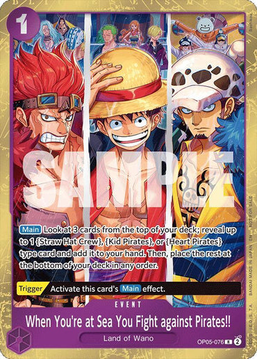 When You're at Sea You Fight against Pirates!! (2025 Pirates League Store Qualifier) [Winner] [One Piece Promotion Cards] (ONLINE ORDER ONLY)