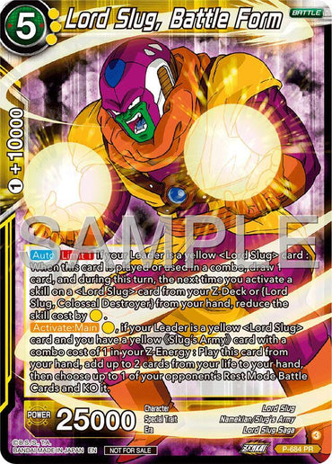 Lord Slug, Battle Form (Zenkai Series Tournament Pack Vol.12) (P-684) [Tournament Promotion Cards] (ONLINE ORDER ONLY)