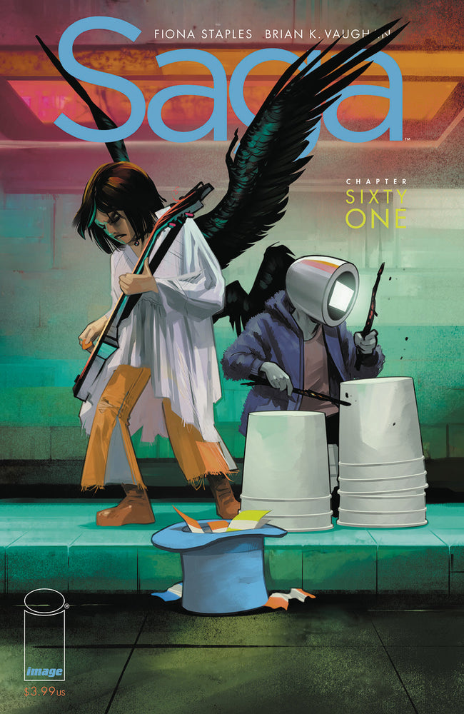 Saga #61 Fiona Staples Brian K Vaughan (Mr) (01/25/2023) Image (ONLINE ORDER ONLY)