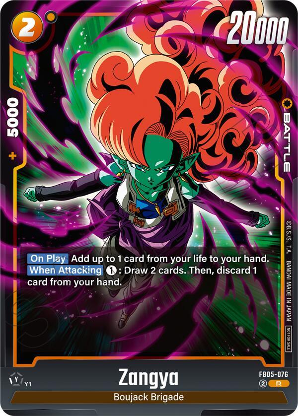 Zangya (Limited Pack 02) [Fusion World Tournament Cards] (ONLINE ORDER ONLY)