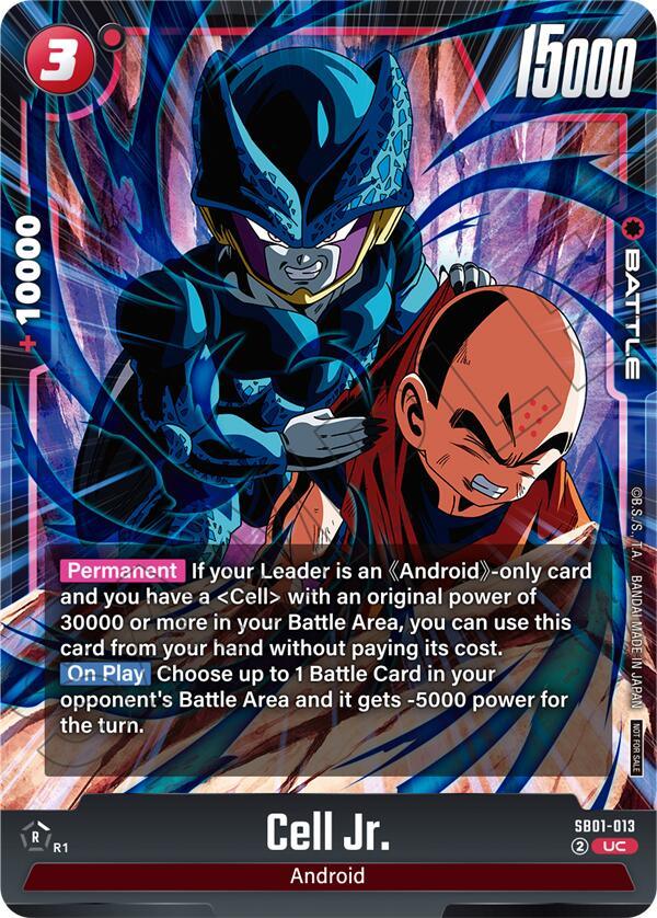 Cell Jr. (Limited Pack 02) [Fusion World Tournament Cards] (ONLINE ORDER ONLY)