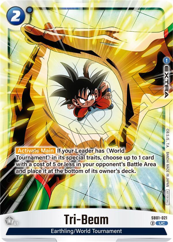 Tri-Beam (Limited Pack 02) [Fusion World Tournament Cards] (ONLINE ORDER ONLY)