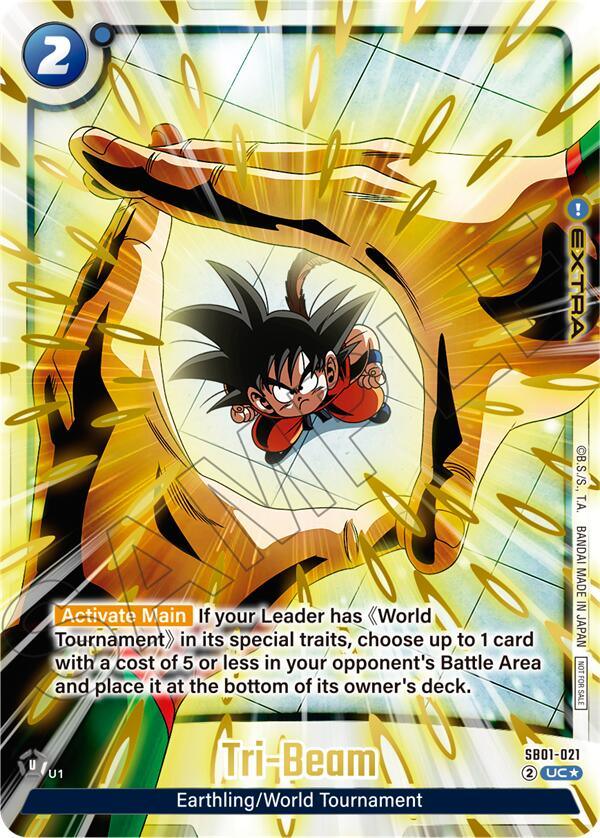 Tri-Beam (Limited Pack 02) (Alternate Art) [Fusion World Tournament Cards] (ONLINE ORDER ONLY)