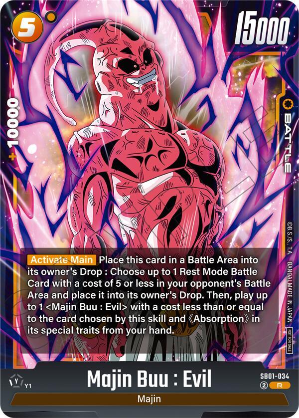 Majin Buu : Evil (Limited Pack 02) [Fusion World Tournament Cards] (ONLINE ORDER ONLY)