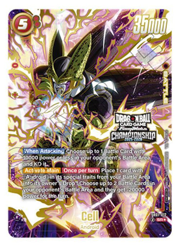 Cell (Championship 2025-2026) [Fusion World Tournament Cards] (ONLINE ORDER ONLY)