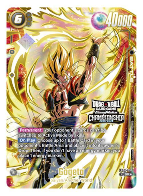 Gogeta (Championship 2025-2026) [Fusion World Tournament Cards] (ONLINE ORDER ONLY)