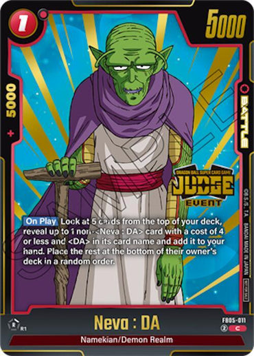 Neva : DA (Judge Pack 04 - Event) [Fusion World Tournament Cards] (ONLINE ORDER ONLY)