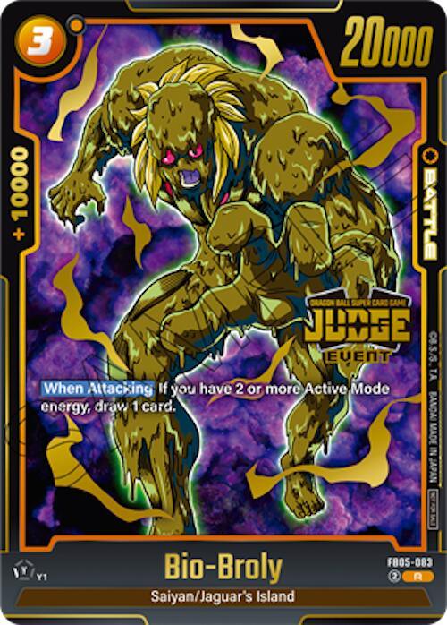 Bio-Broly (Judge Pack 04 - Event) [Fusion World Tournament Cards] (ONLINE ORDER ONLY)