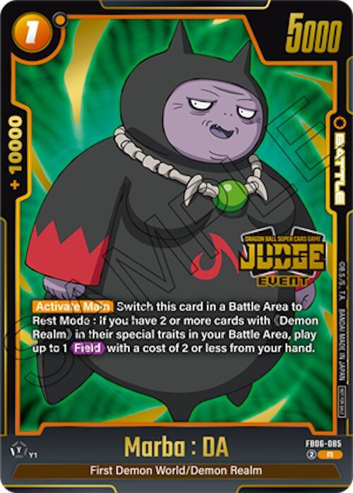 Marba : DA (Judge Pack 04 - Event) [Fusion World Tournament Cards] (ONLINE ORDER ONLY)