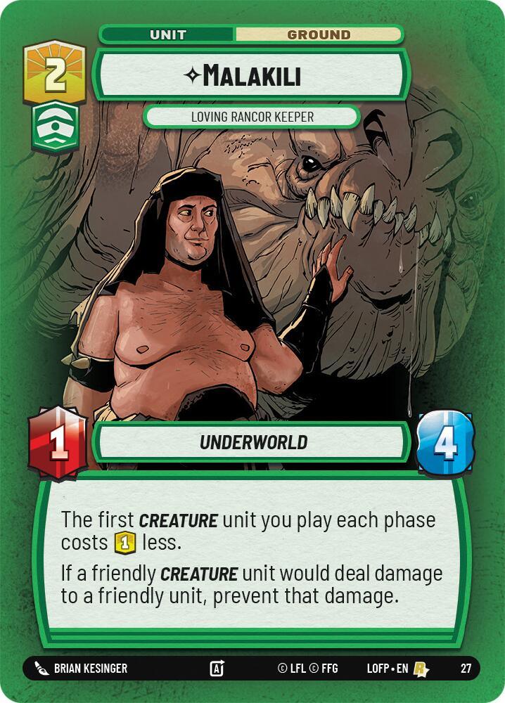 Malakili - Loving Rancor Keeper (27) (27) [Judge Promos] (ONLINE ORDER ONLY)