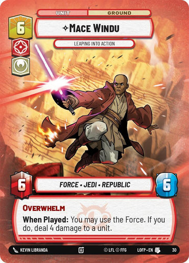 Mace Windu - Leaping into Action (30) (30) [Judge Promos] (ONLINE ORDER ONLY)