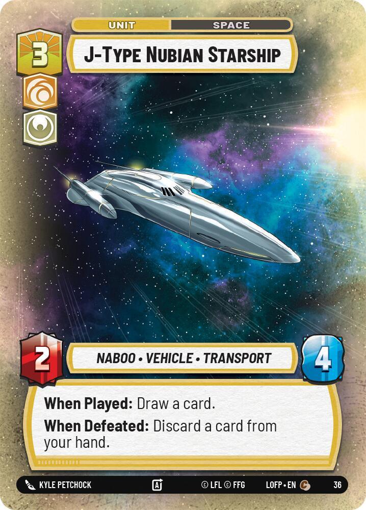 J-Type Nubian Starship (36) (36) [Judge Promos] (ONLINE ORDER ONLY)