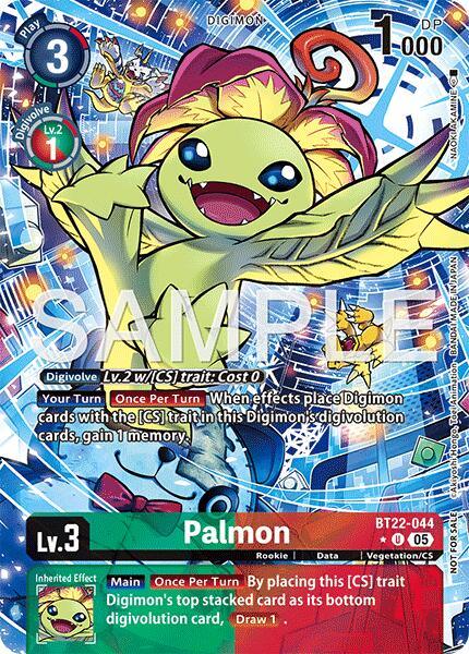 Palmon [BT22-044] (Box Topper) [Cyber Eden] (ONLINE ORDER ONLY)