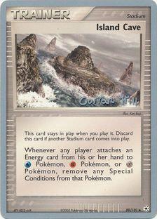 Island Cave (89/101) (Bright Aura - Curran Hill's) [World Championships 2005] (Online Only)
