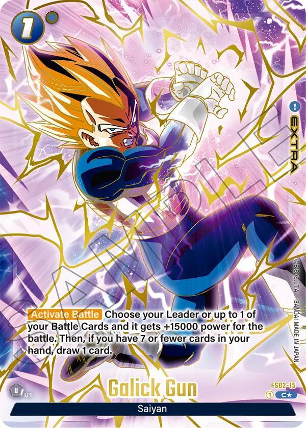 Galick Gun (1st Anniversary Set) [Fusion World Promotion Cards] (ONLINE ORDER ONLY)