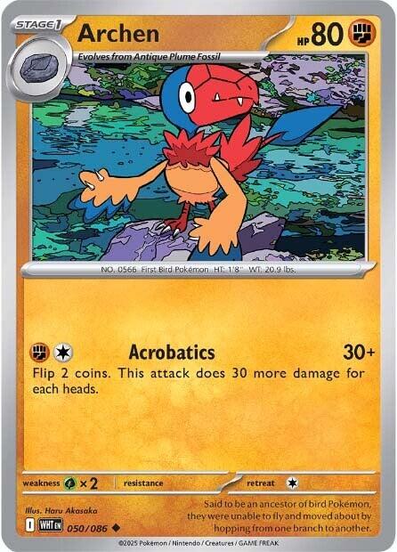 Archen (050/086) [Scarlet & Violet: White Flare]