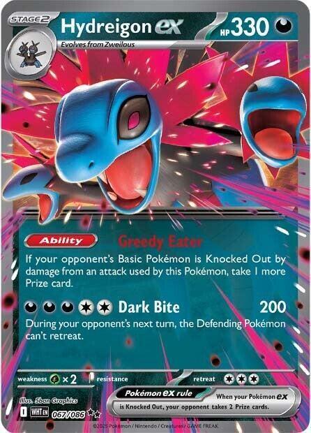 Hydreigon ex (062/086) [Scarlet & Violet: White Flare] (ONLINE ORDER ONLY)