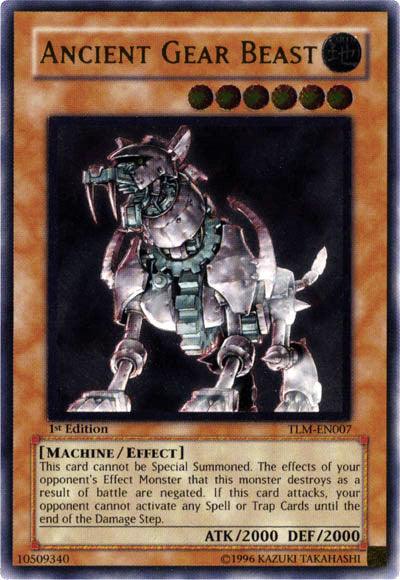 Ancient Gear Beast [TLM-EN007] Ultimate Rare (ONLINE ORDER ONLY)