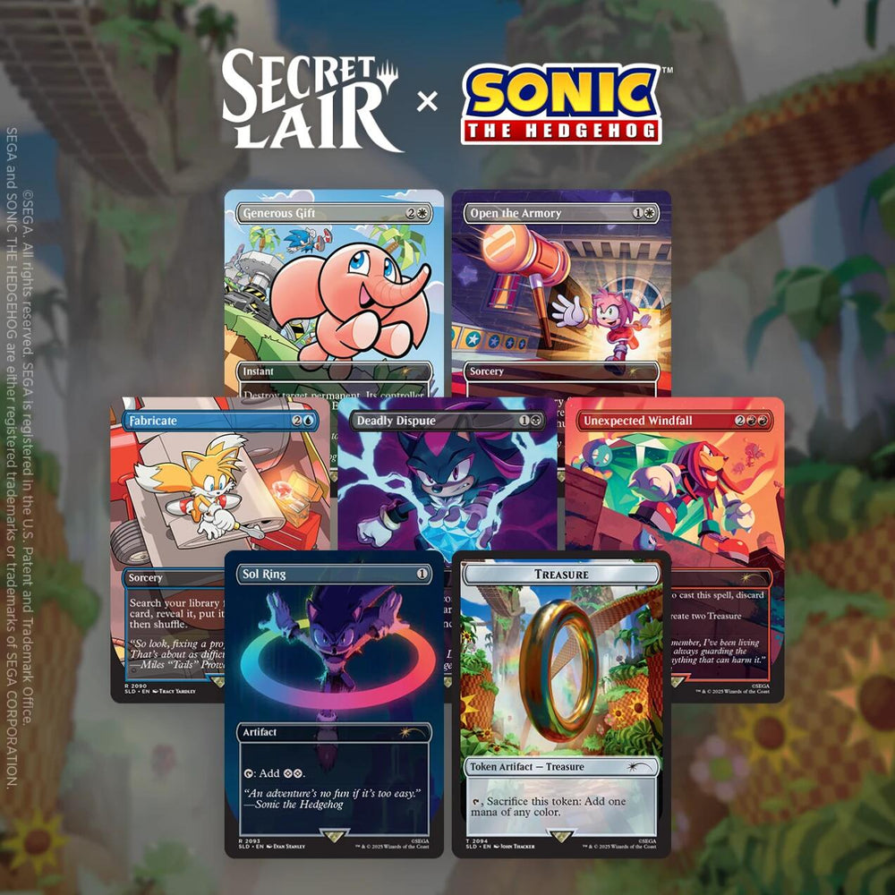 Secret Lair x Sonic the Hedgehog Superdrop: Chasing Adventure (Non-Foil) [SLD] (ONLINE ORDER ONLY)