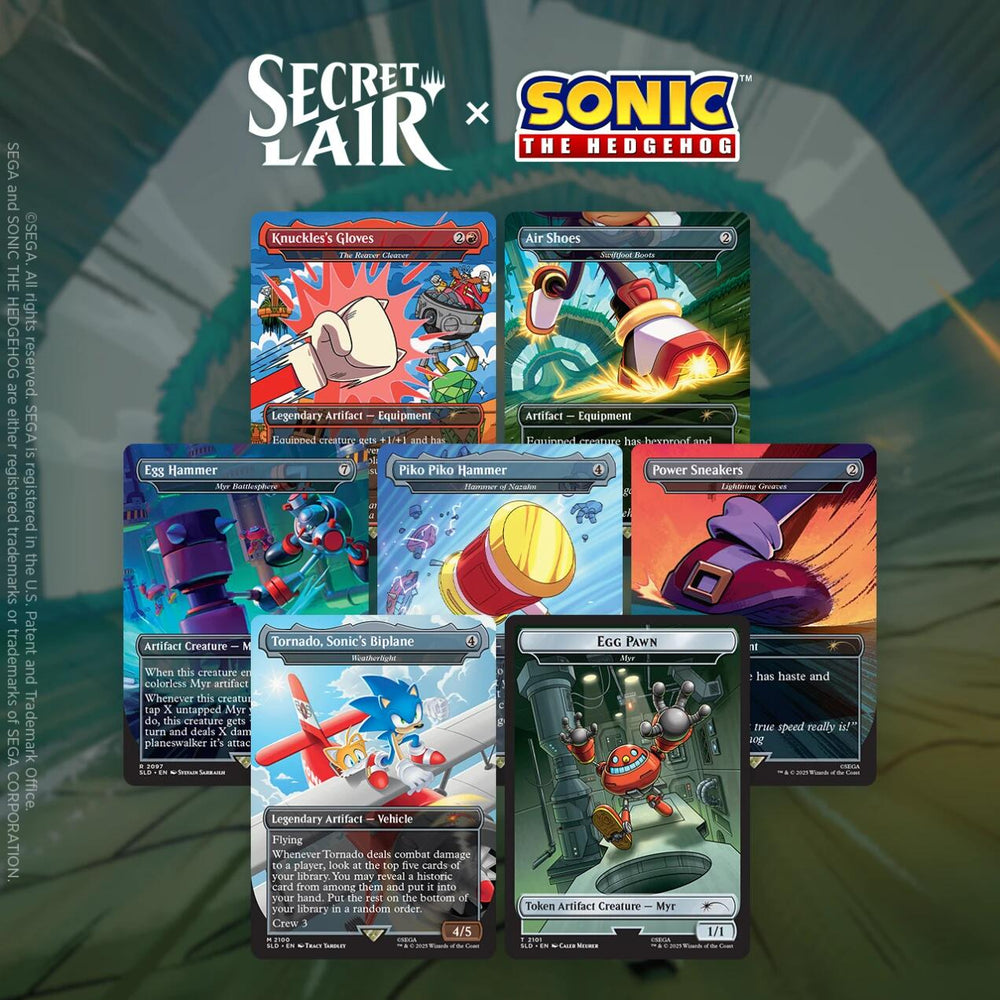 Secret Lair x Sonic the Hedgehog Superdrop: Turbo Gear (Non-Foil) [SLD] (ONLINE ORDER ONLY)