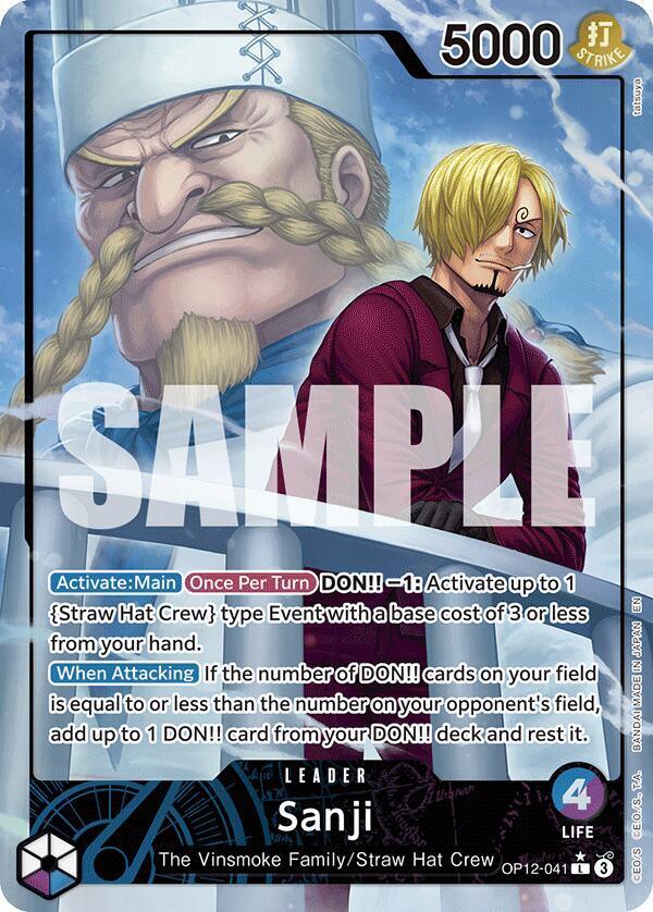 Sanji (Alternate Art) [Legacy of the Master] (ONLINE ORDER ONLY)