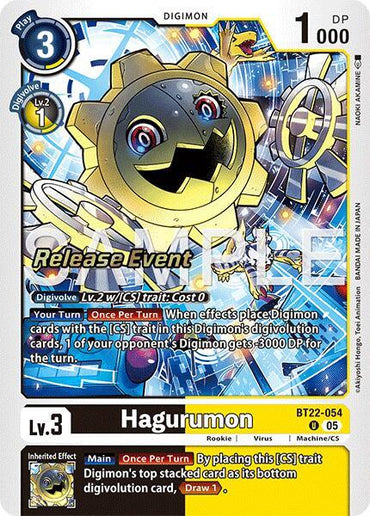 Hagurumon [BT22-054] [Cyber Eden Release Event Cards] (ONLINE ORDER ONLY)
