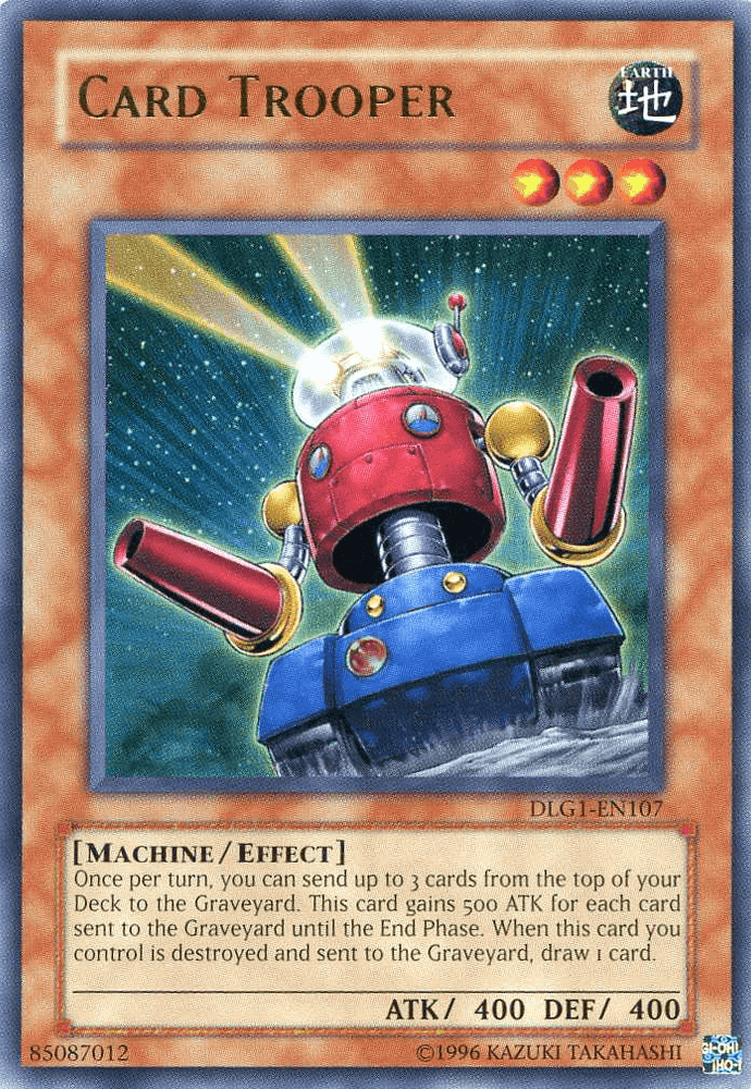 Card Trooper [DLG1-EN107] Ultra Rare (ONLINE ORDER ONLY)