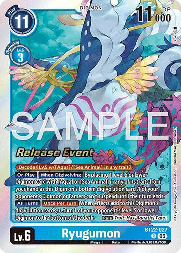 Ryugumon [BT22-027] [Cyber Eden Release Event Cards] (ONLINE ORDER ONLY)