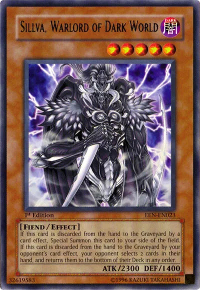 Sillva, Warlord of Dark World [EEN-EN023] Rare