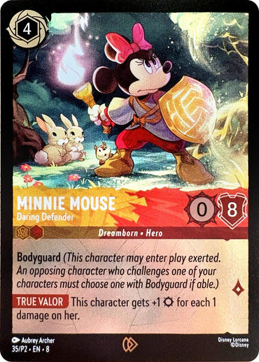 Minnie Mouse - Daring Defender (35) [Promo Cards] (ONLINE ORDER ONLY)