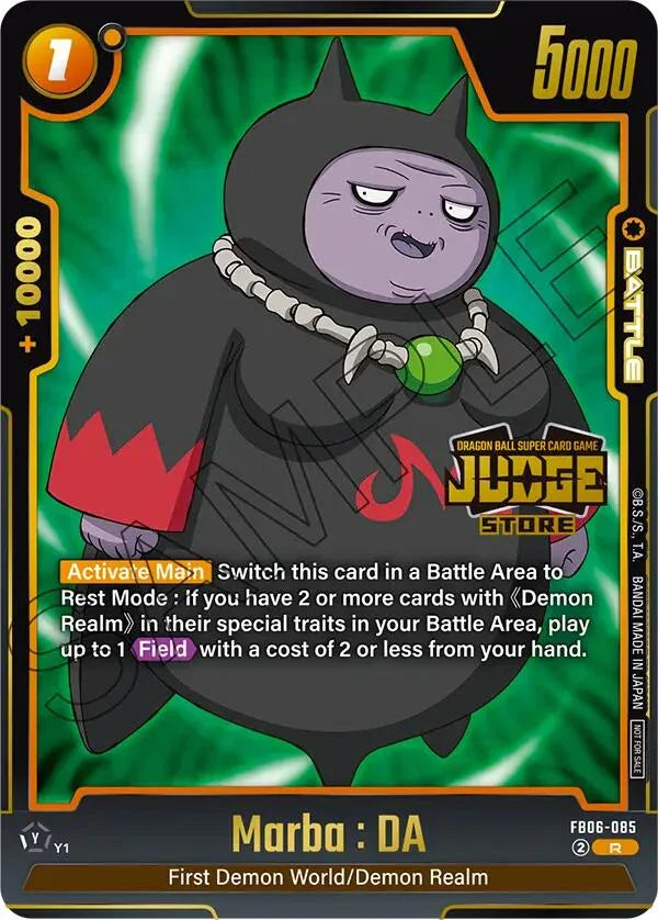 Marba : DA (Judge Pack 04 - Store Judge) [Fusion World Tournament Cards] (ONLINE ORDER ONLY)