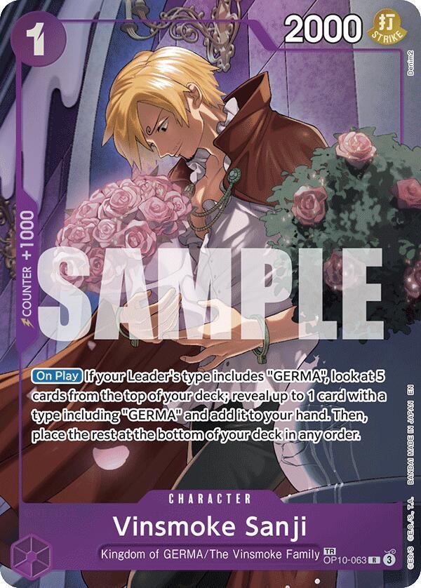 Vinsmoke Sanji (TR) [Legacy of the Master] (ONLINE ORDER ONLY)
