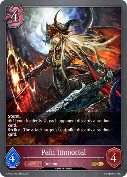 Pain Immortal (GFD02-023EN) [Treacherous Ambitions]