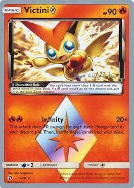 Victini Prism Star (7/70) (Fire Box - Kaya Lichtleitner) [World Championships 2019] (Online Only)