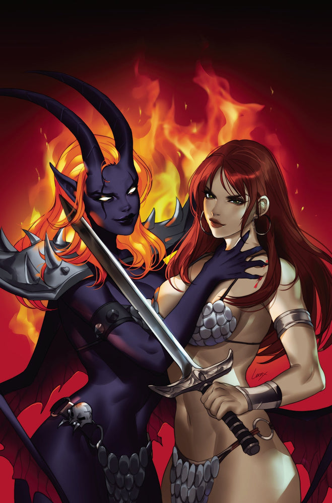 Red Sonja Hell Sonja #2 J 1:30 Leirix Li Virgin Variant (01/11/2023) Dynamite (ONLINE ORDER ONLY)