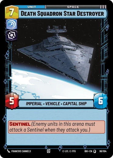 Death Squadron Star Destroyer (98/104) (98/104) [Intro Battle: Hoth] (ONLINE ORDER ONLY)