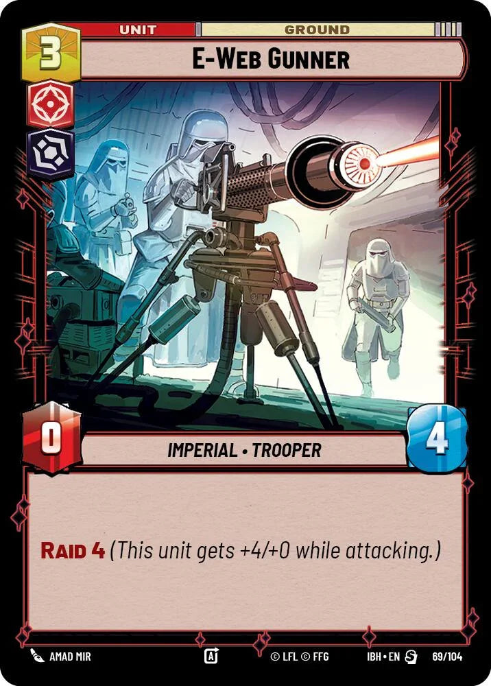 E-Web Gunner (69/104) (69/104) [Intro Battle: Hoth] (ONLINE ORDER ONLY)