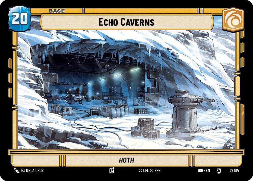 Echo Caverns (2/104) (2/104) [Intro Battle: Hoth] (ONLINE ORDER ONLY)