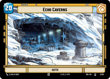 Echo Caverns (2/104) (2/104) [Intro Battle: Hoth] (ONLINE ORDER ONLY)