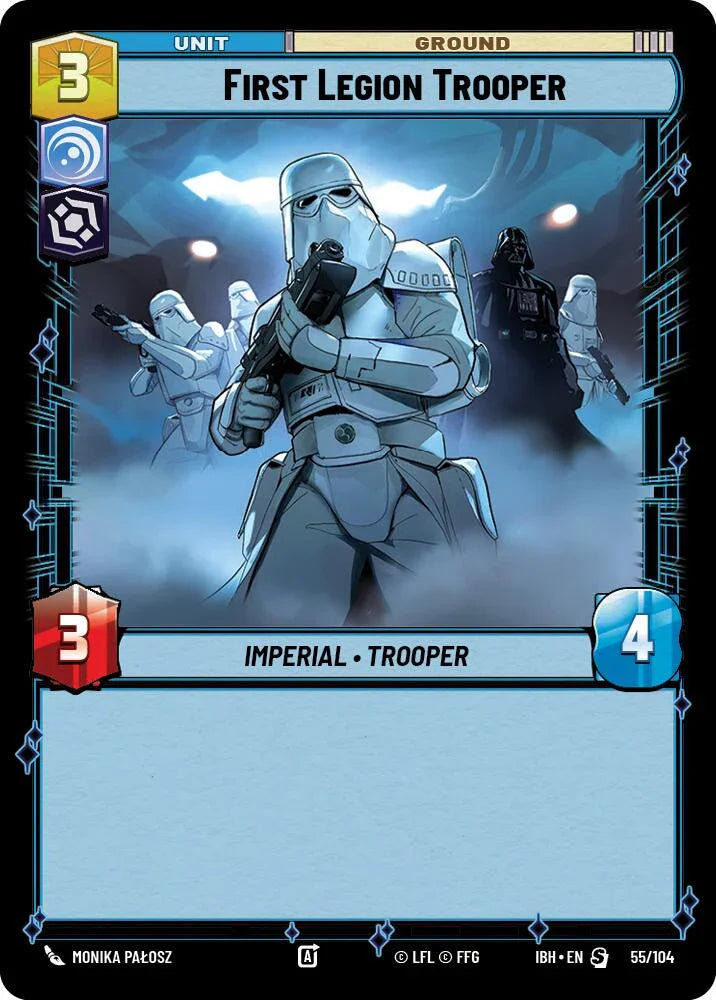 First Legion Trooper (55/104) (55/104) [Intro Battle: Hoth] (ONLINE ORDER ONLY)