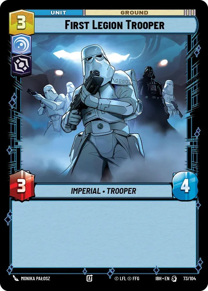 First Legion Trooper (73/104) (73/104) [Intro Battle: Hoth] (ONLINE ORDER ONLY)