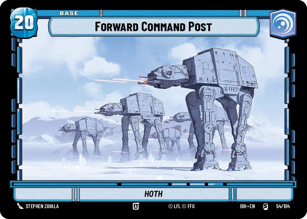 Forward Command Post (54/104) (54/104) [Intro Battle: Hoth] (ONLINE ORDER ONLY)