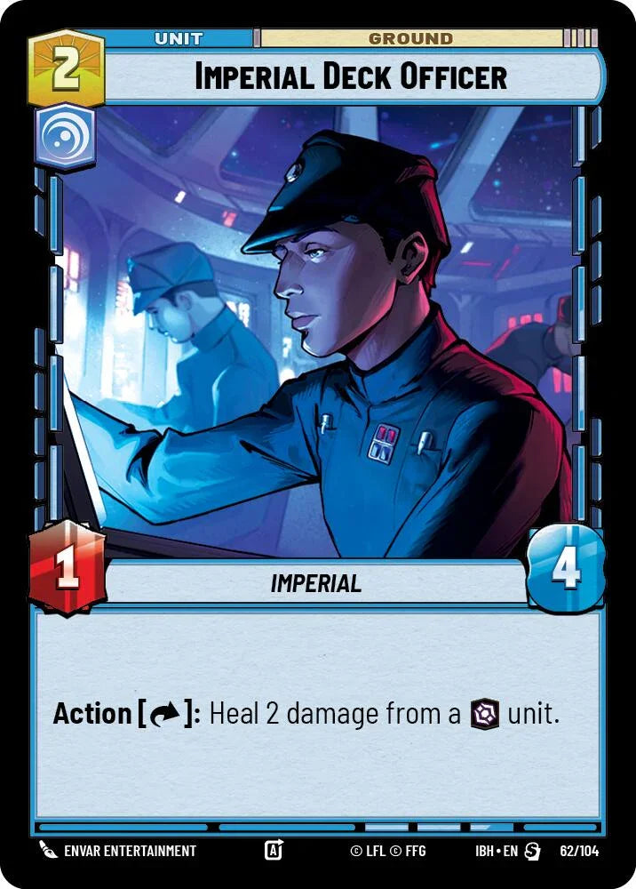 Imperial Deck Officer (62/104) (62/104) [Intro Battle: Hoth] (ONLINE ORDER ONLY)