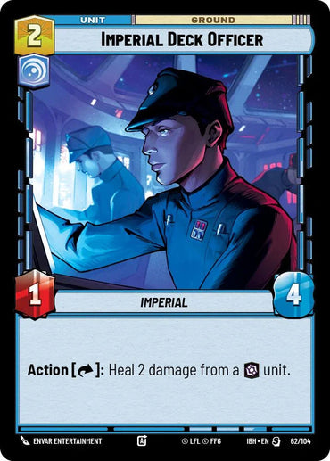 Imperial Deck Officer (62/104) (62/104) [Intro Battle: Hoth] (ONLINE ORDER ONLY)