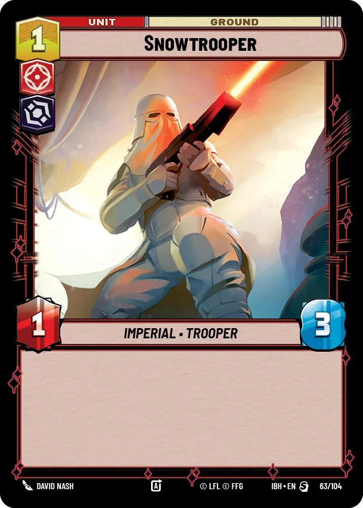 Snowtrooper (63/104) (63/104) [Intro Battle: Hoth] (ONLINE ORDER ONLY)